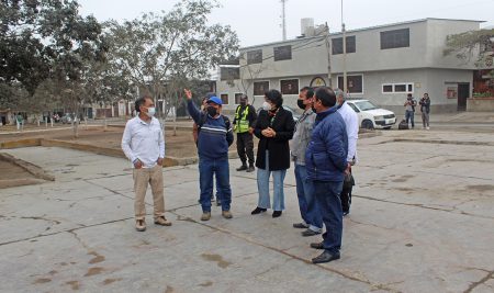 Vecinos de Villa María del Triunfo y Pachacamac se beneficiarán próximamente con el mejoramiento integral de la Plaza de Armas de José Gálvez