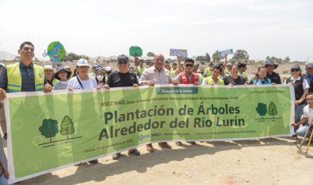 Asociación UNACEM reafirma su compromiso por la conservación  a través de labores de reforestación en el río Lurín